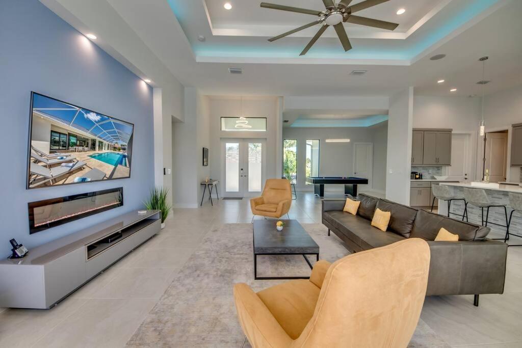 Villa Sensation By Coralvilla - New,Modern With Pool Cape Coral Exterior photo